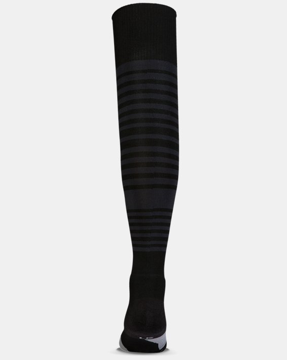 Unisex UA Global Performance Over-The-Calf Soccer Socks, Black, pdpMainDesktop image number 4